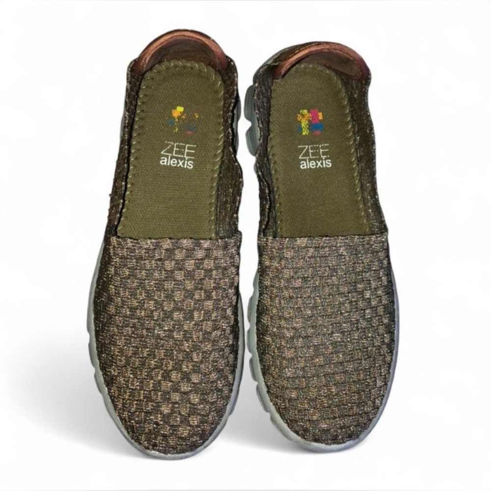 ZEE ALEXIS Women's Dora Sneakers Color Bronze Size 8